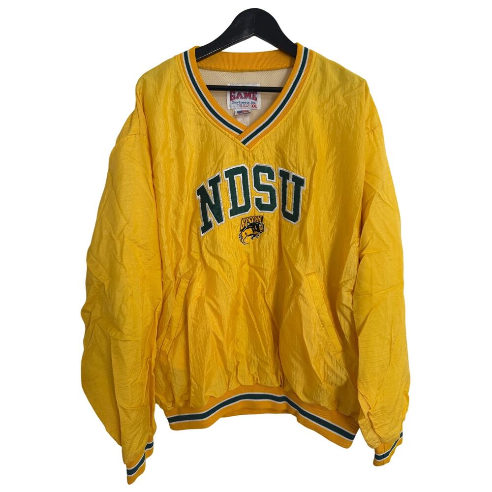 Vintage NDSU Bison Windbreaker Jacket Men's Size XXL